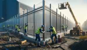Commercial Fence Installation