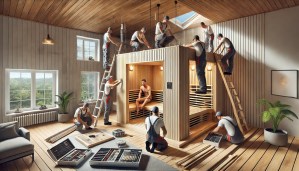 Home Sauna Installation