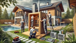 Outdoor Sauna Installation Services