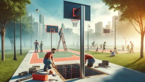 Basketball System and Pole Installation Services